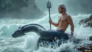 Mermen warriors Art – 16×9 #0303