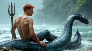 Mermen warriors Art – 16×9 #0307