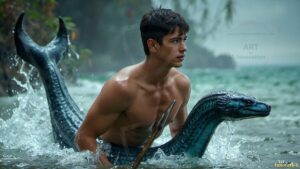 Mermen warriors Art – 16×9 #0312