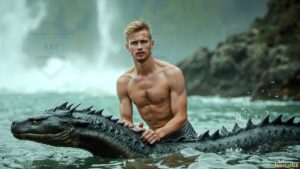 Mermen warriors Art – 16×9 #0327