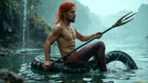 Mermen warriors Art – 16×9 #0329