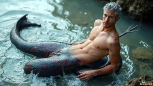 Mermen warriors Art – 16×9 #0332