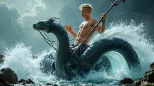 Mermen warriors Art – 16×9 #0333
