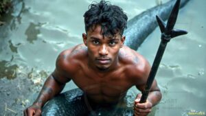 Mermen warriors Art – 16×9 #0335