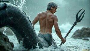 Mermen warriors Art – 16×9 #0347