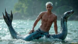 Mermen warriors Art – 16×9 #0353
