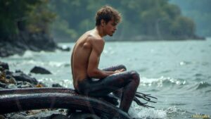 Mermen warriors Art – 16×9 #0358