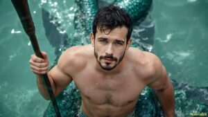 Mermen warriors Art – 16×9 #0364