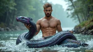 Mermen warriors Art – 16×9 #0366