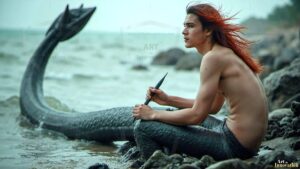 Mermen warriors Art – 16×9 #0367