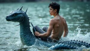 Mermen warriors Art – 16×9 #0368