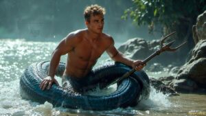 Mermen warriors Art – 16×9 #0372