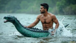 Mermen warriors Art – 16×9 #0373