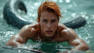 Mermen warriors Art – 16×9 #0374