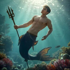 Mermen warriors Art – 1×1 #0102