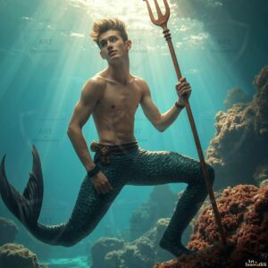 Mermen warriors Art – 1×1 #0104