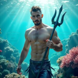 Mermen warriors Art – 1×1 #0115