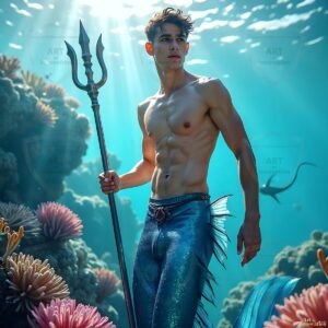 Mermen warriors Art – 1×1 #0116