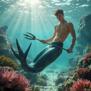 Mermen warriors Art – 1×1 #0119
