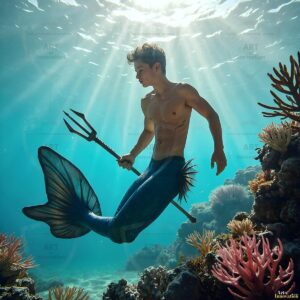 Mermen warriors Art – 1×1 #0120