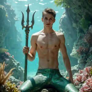 Mermen warriors Art – 1×1 #0121