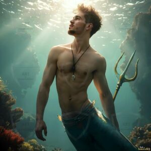 Mermen warriors Art – 1×1 #0126