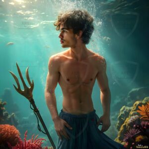 Mermen warriors Art – 1×1 #0128