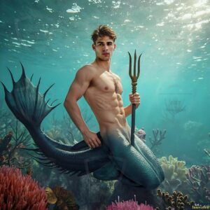 Mermen warriors Art – 1×1 #0130