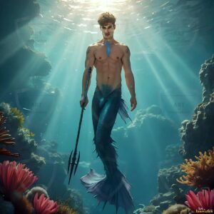Mermen warriors Art – 1×1 #0131