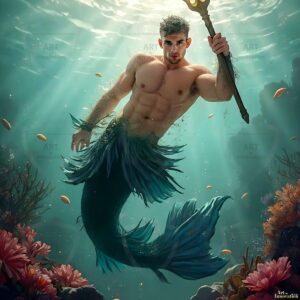 Mermen warriors Art – 1×1 #0137
