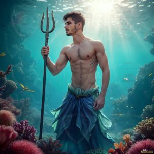 Mermen warriors Art – 1×1 #0139