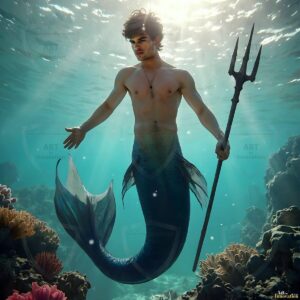 Mermen warriors Art – 1×1 #0143