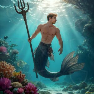 Mermen warriors Art – 1×1 #0144