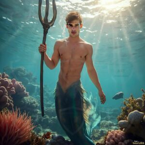 Mermen warriors Art – 1×1 #0146