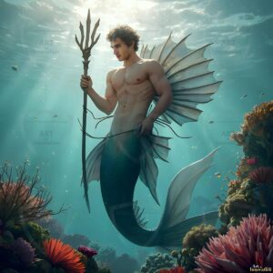 Mermen warriors Art – 1×1 #0147