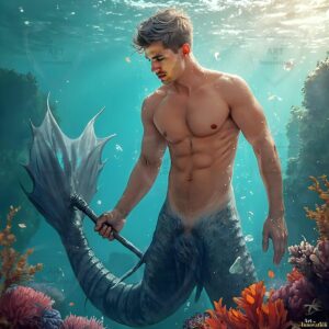 Mermen warriors Art – 1×1 #0148