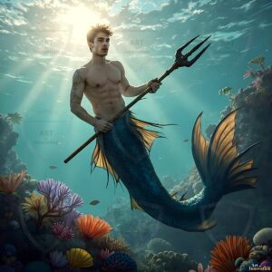 Mermen warriors Art – 1×1 #0150