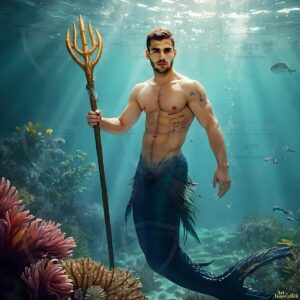 Mermen warriors Art – 1×1 #0151