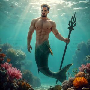 Mermen warriors Art – 1×1 #0152