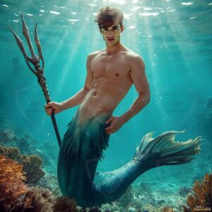 Mermen warriors Art – 1×1 #0153