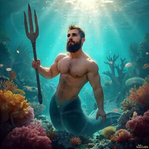Mermen warriors Art – 1×1 #0154