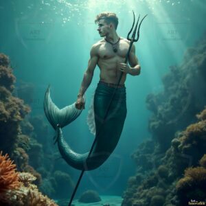 Mermen warriors Art – 1×1 #0155