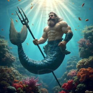 Mermen warriors Art – 1×1 #0156