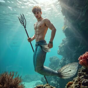 Mermen warriors Art – 1×1 #0158