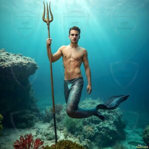 Mermen warriors Art – 1×1 #0159