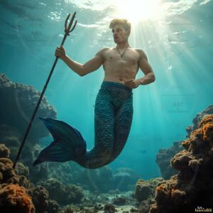 Mermen warriors Art – 1×1 #0163