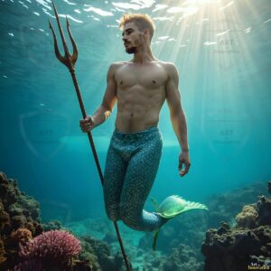 Mermen warriors Art – 1×1 #0164