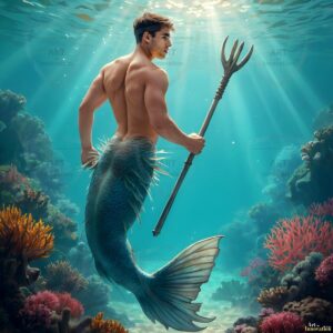 Mermen warriors Art – 1×1 #0166