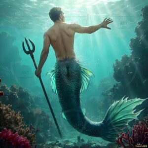 Mermen warriors Art – 1×1 #0169