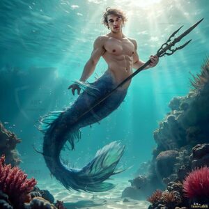 Mermen warriors Art – 1×1 #0170